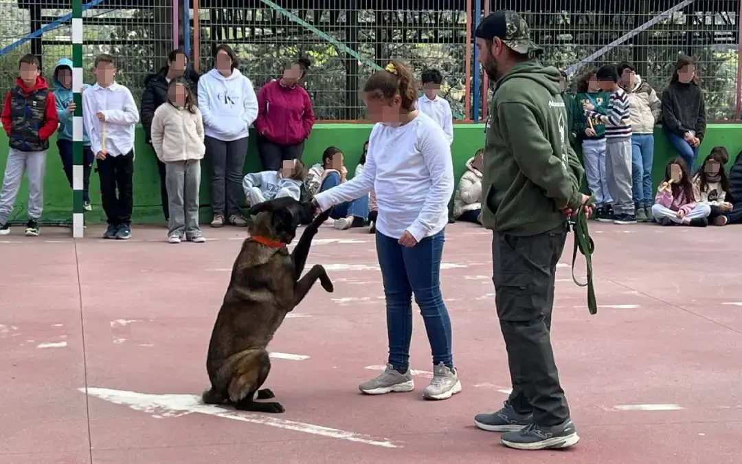 bienestar animal en colegios de Álora