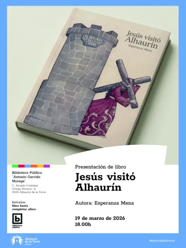 Jesús visitó Alhaurín libro de Esperanza Mena