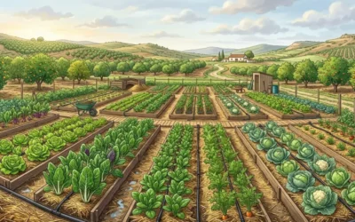 Qué sembrar en marzo en el huerto del Valle del Guadalhorce