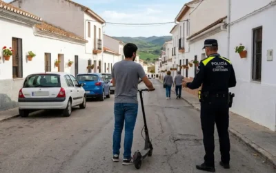 Uso responsable de patinetes eléctricos en Cártama, campaña informativa