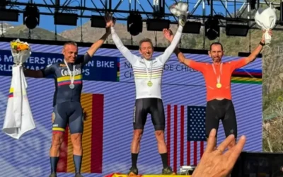 Antonio Barranquero repite dorada en el Mundial UCI MTB Masters