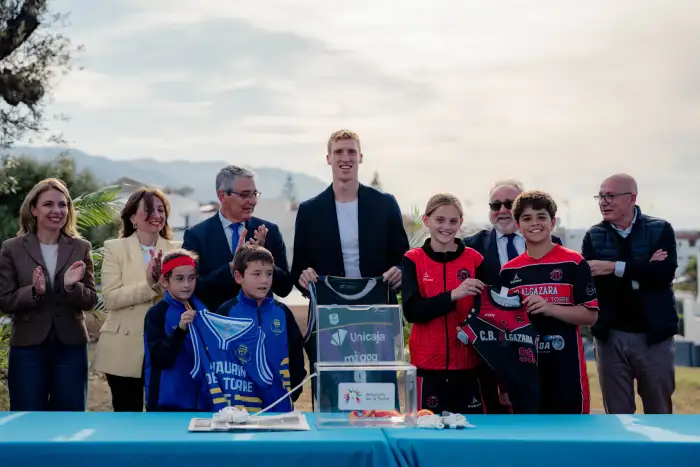 El capitán del Unicaja Baloncesto Alberto Díaz vecino de Alhaurín de la Torre