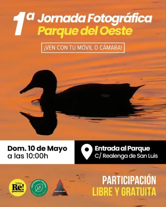 Jornada fotográfica Parque del Oeste Málaga