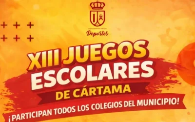Los Juegos Escolares de Cártama celebrarán su XIII edición en abril