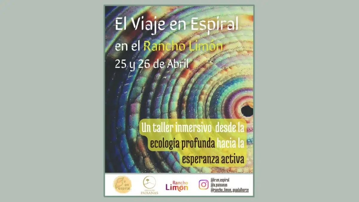 Taller El Viaje en Espiral en Rancho Limón Guadalhorce
