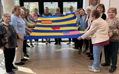 Toldo de croché de Alhaurín llega a su ciudad hermana de Nueva Iberia