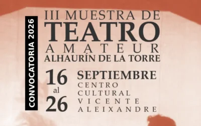 Abierta la convocatoria del Teatro Amateur 2026 en Alhaurín