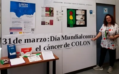 Cribado cáncer colon Málaga-Guadalhorce activa mesas informativas