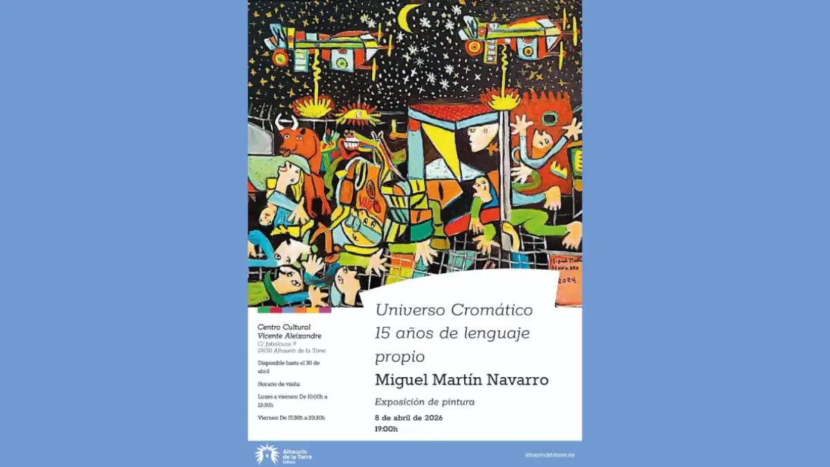 Exposición de pintura de Miguel Martín Navarro en Alhaurín de la Torre