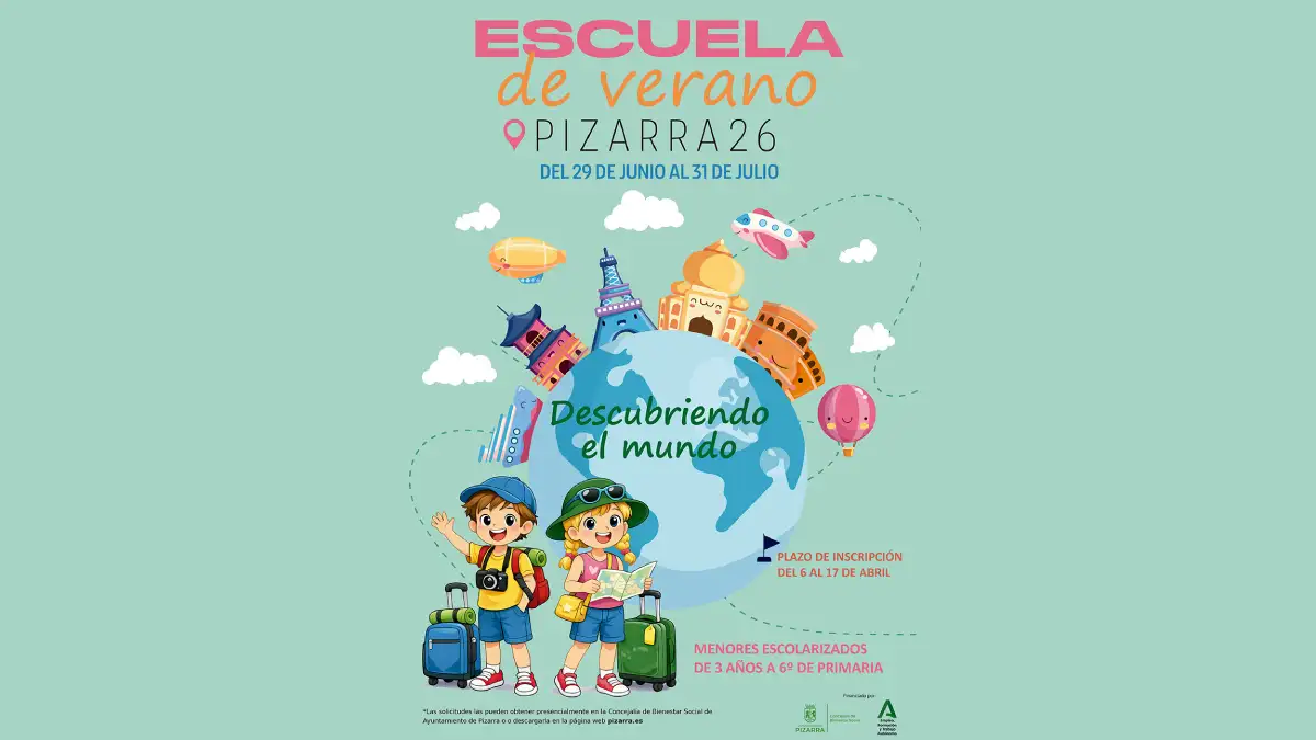 Inscripción a la Escuela Verano 2026 Pizarra ya abierta