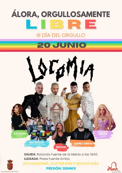 Álora orgullosamente Libre