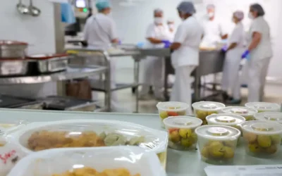 La Aloreña Saludable irrumpe en el Hospital Regional de Málaga