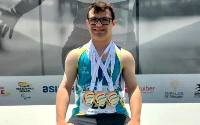 Nueva hazaña de Manu Guerrero con tres oros y récord nacional
