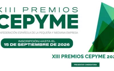 Abierta la inscripción a los Premios CEPYME 2026 hasta septiembre