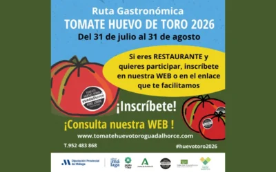 Abren inscripciones para la Ruta del Tomate Huevo Toro 2026
