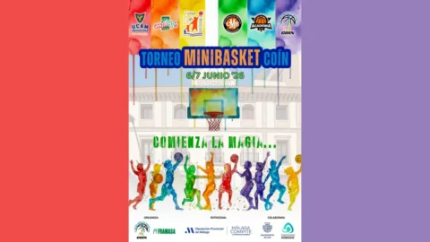 Coín recupera el Torneo Minibasket con equipos de toda España el 6 y 7 de junio