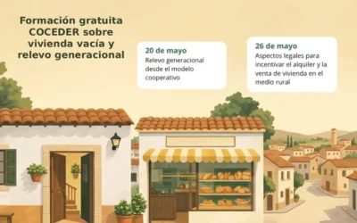 COCEDER lanza formación gratuita para activar vivienda vacía en el rural