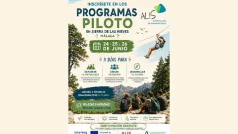 Programas piloto ALIS en junio para jóvenes rurales malagueños