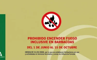 Andalucía prohíbe barbacoas y quemas agrícolas desde el 1 de junio