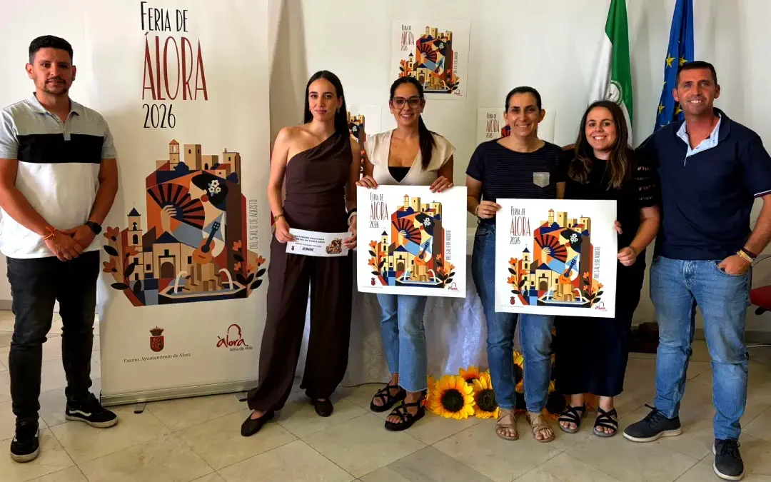 Álora presenta el cartel oficial de su Feria 2026 con una imagen renovada
