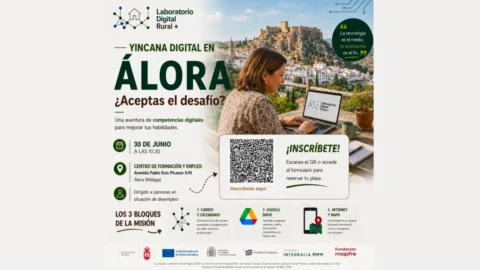Yincana Digital en Álora: formación práctica para mejorar habilidades tecnológicas