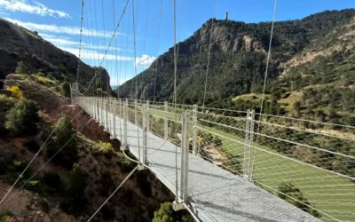 Abre el puente colgante del Caminito del Rey el 10 de junio