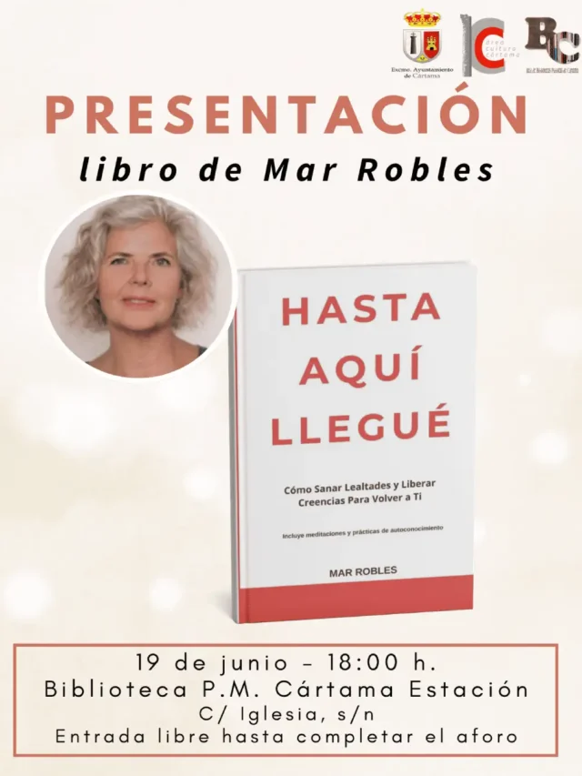 Presentación libro de Mar Robles en Cártama
