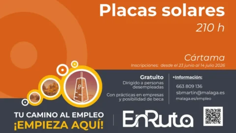 Cártama impulsa un curso de placas solares gratuito para desempleados