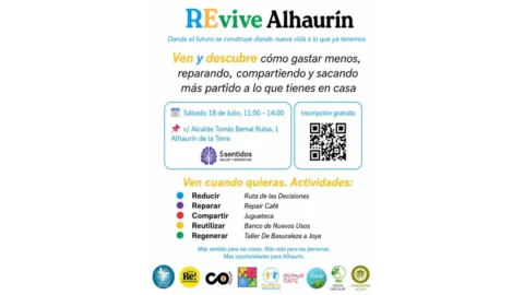 Revive Alhaurín: economía circular y actividades familiares el 18 de julio