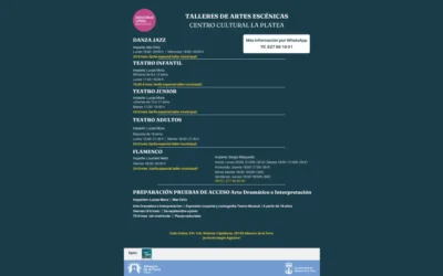 La Platea abre en septiembre sus talleres de artes escénicas