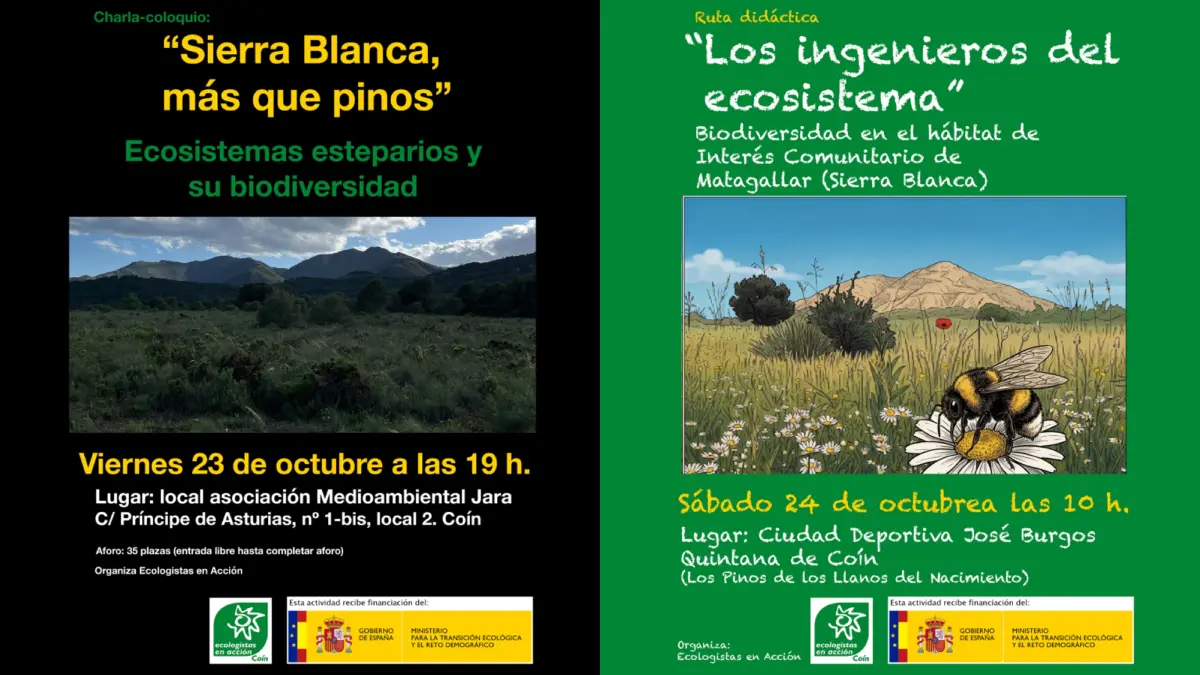 Charla y Ruta de Ecologistas en Acción Coín