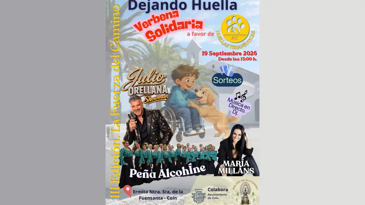 verbena solidaria Dejando Huella Coín 2026